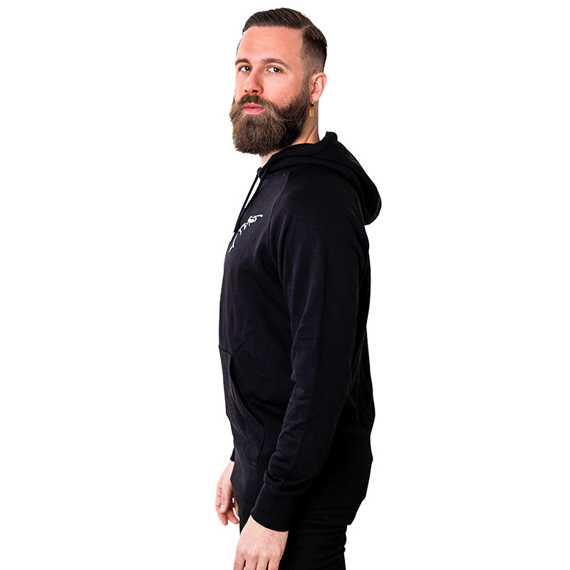 Men's Canna Hoodie with Gorilla outline