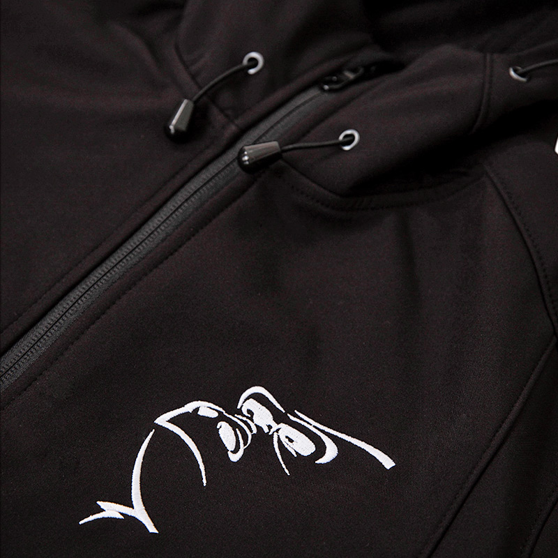Women's Softshell Jacket with Gorilla outline