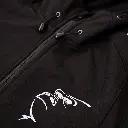 Softshell Jas zwart met Gorilla Outline - Mannen - 2.webp