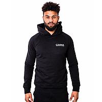 Hoodie Black with CANNA logo - Men