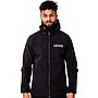 Softshell Jacket Black with CANNA logo - Men